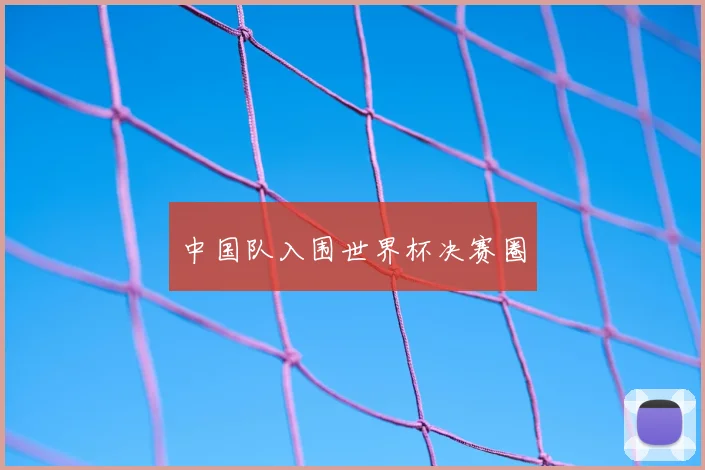 中国队入围世界杯决赛圈