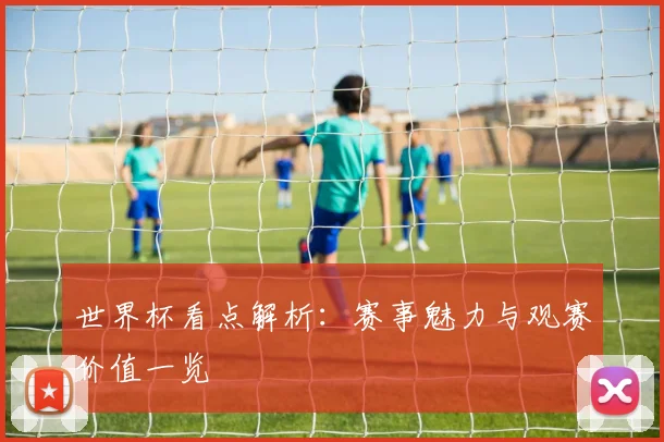世界杯看点解析：赛事魅力与观赛价值一览